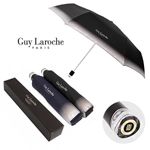 Guy Laroche Premium 3-in-1 Folding Umbrella | Windproof FRP Frame | Easy-Open Safety Slide | 58cm Large Coverage | Black & Navy